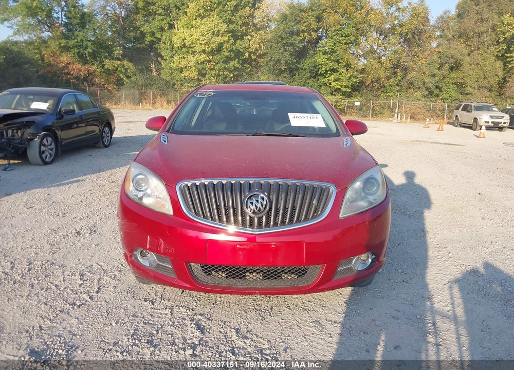 2012 BUICK VERANO LEATHER GROUP VIN: 1G4PS5SKXC4126640
