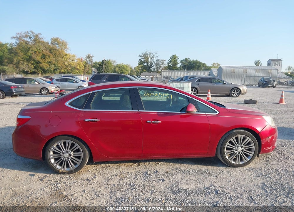 2012 BUICK VERANO LEATHER GROUP VIN: 1G4PS5SKXC4126640
