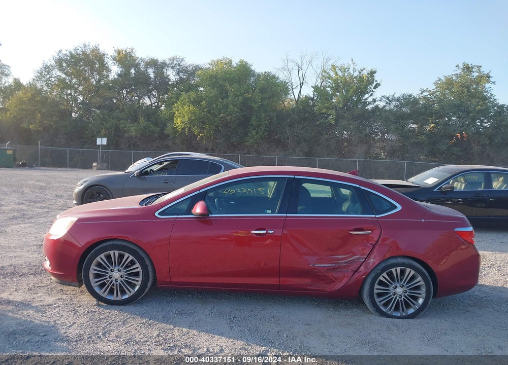 2012 BUICK VERANO LEATHER GROUP VIN: 1G4PS5SKXC4126640