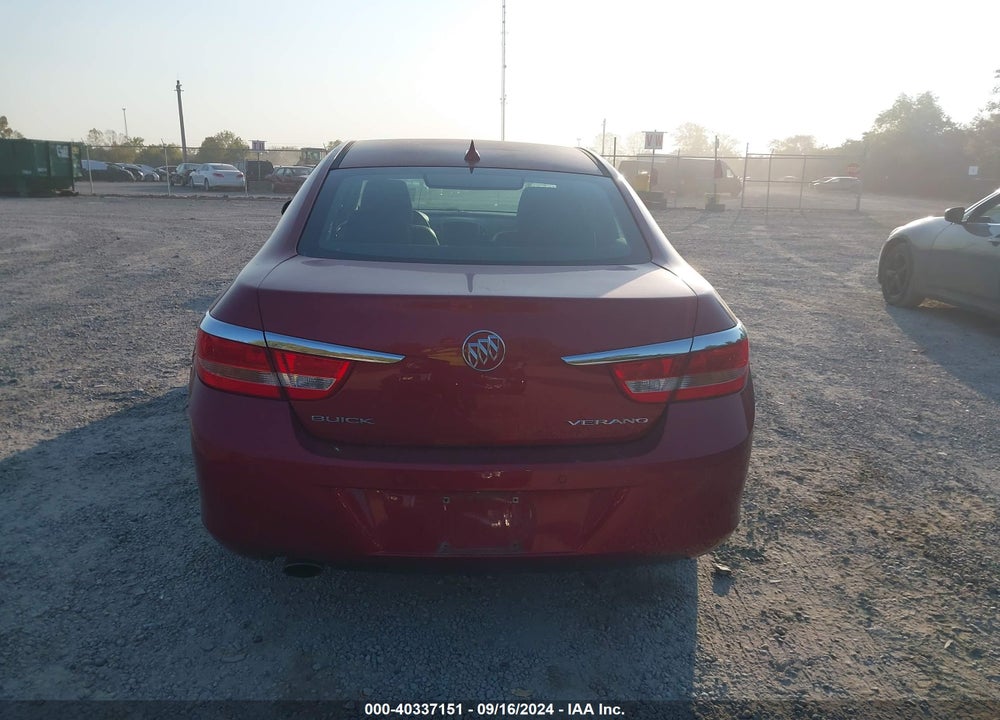 2012 BUICK VERANO LEATHER GROUP VIN: 1G4PS5SKXC4126640