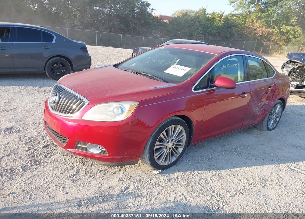 2012 BUICK VERANO LEATHER GROUP VIN: 1G4PS5SKXC4126640