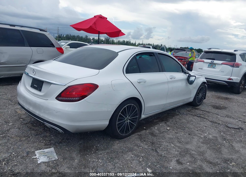 2020 MERCEDES-BENZ C 300 VIN: WDDWF8DBXLR557118
