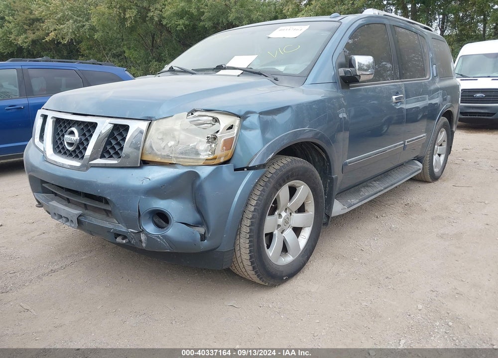 2010 NISSAN ARMADA TITANIUM VIN: 5N1BA0ND5AN619095