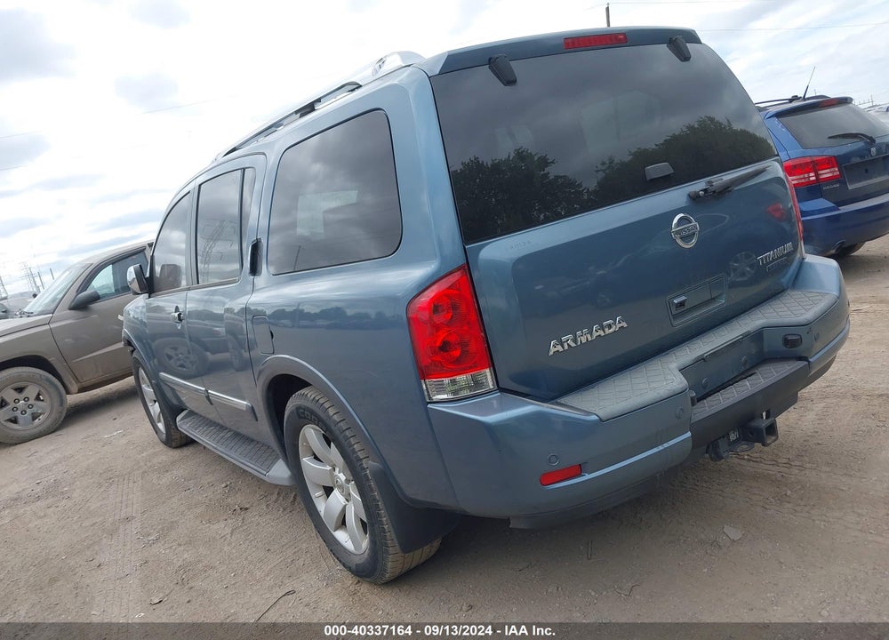 2010 NISSAN ARMADA TITANIUM VIN: 5N1BA0ND5AN619095