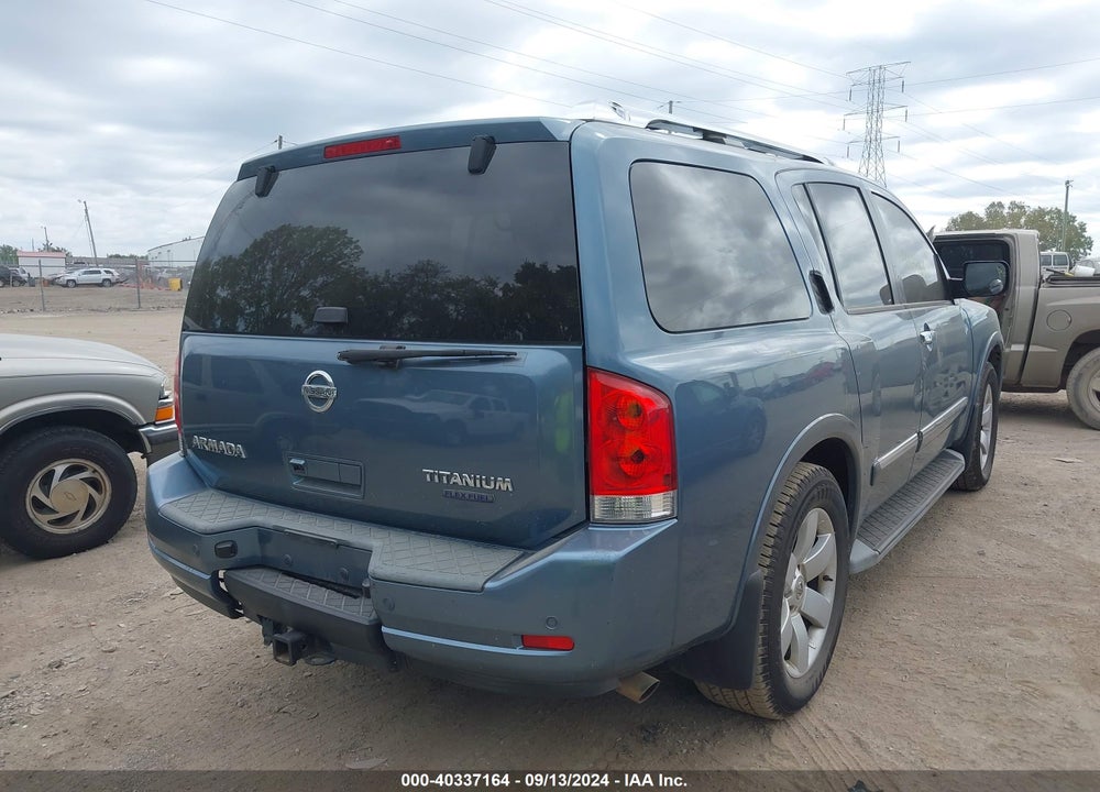 2010 NISSAN ARMADA TITANIUM VIN: 5N1BA0ND5AN619095
