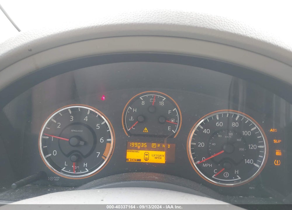 2010 NISSAN ARMADA TITANIUM VIN: 5N1BA0ND5AN619095