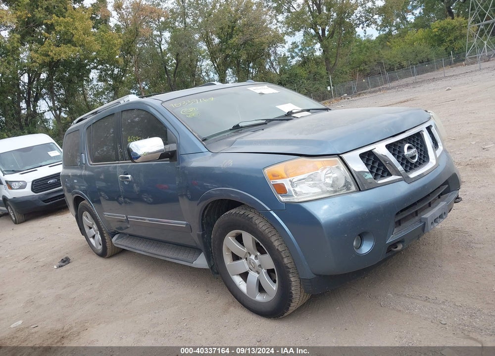 2010 NISSAN ARMADA TITANIUM VIN: 5N1BA0ND5AN619095