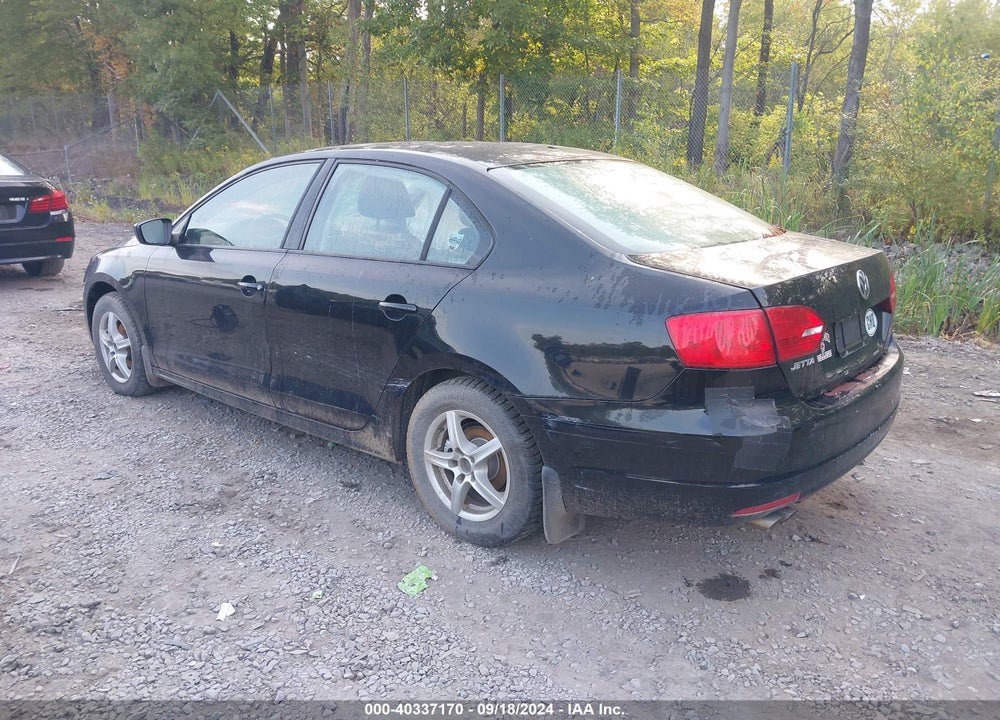 2012 VOLKSWAGEN JETTA 2.0L S VIN: 3VW1K7AJ3CM382909