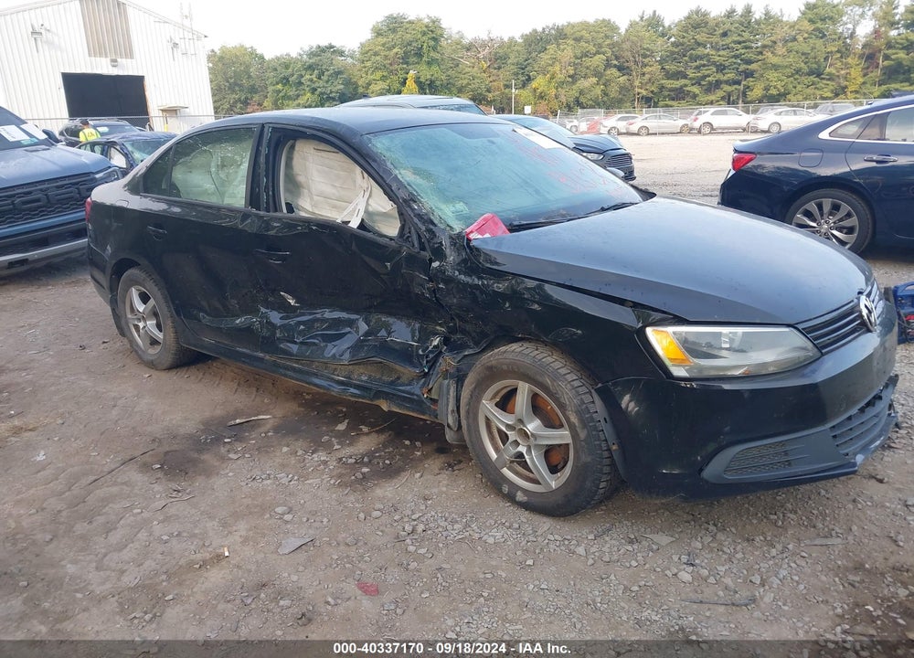 2012 VOLKSWAGEN JETTA 2.0L S VIN: 3VW1K7AJ3CM382909