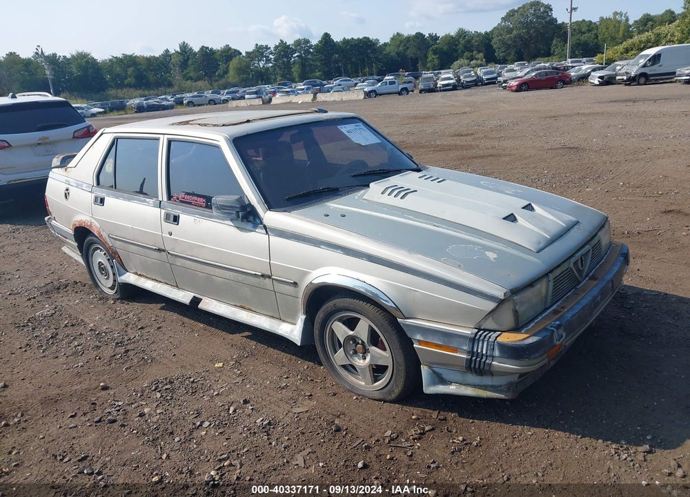 1987 ALFA ROMEO MILANO PLATINUM VIN: ZARDA1362H1025286