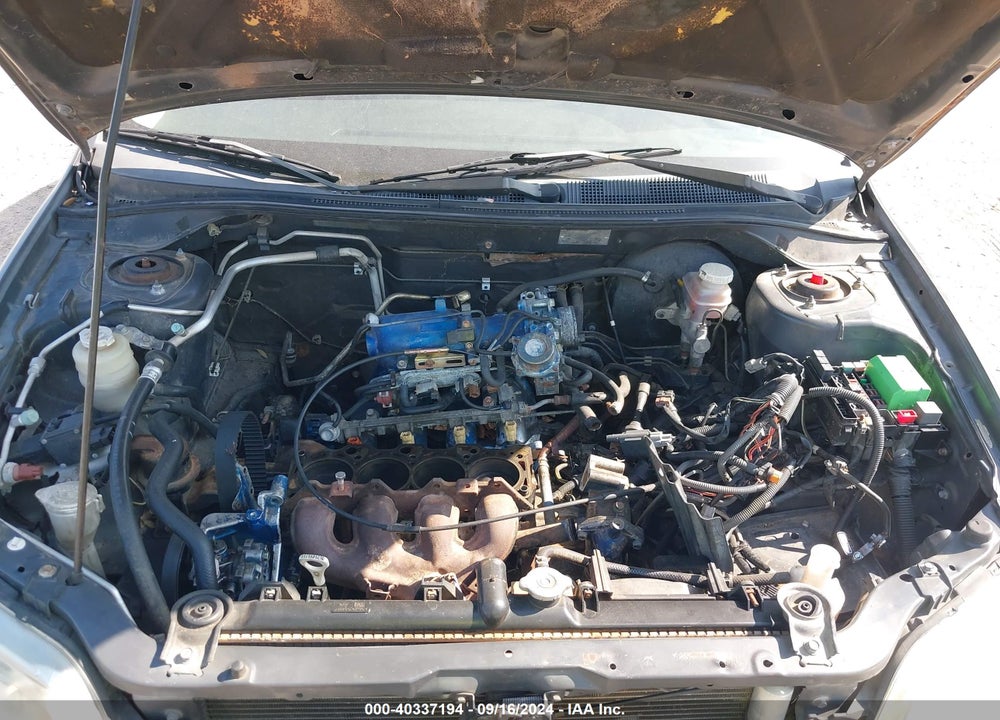 2002 MITSUBISHI LANCER OZ RALLY VIN: JA3AJ86E02U041354
