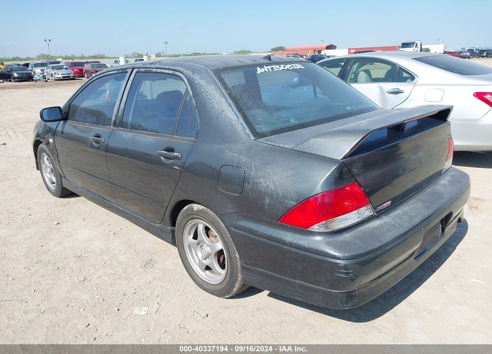 2002 MITSUBISHI LANCER OZ RALLY VIN: JA3AJ86E02U041354