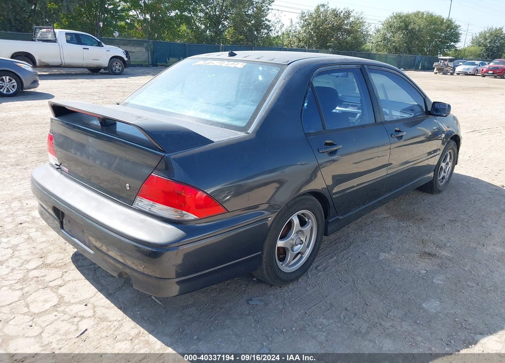 2002 MITSUBISHI LANCER OZ RALLY VIN: JA3AJ86E02U041354