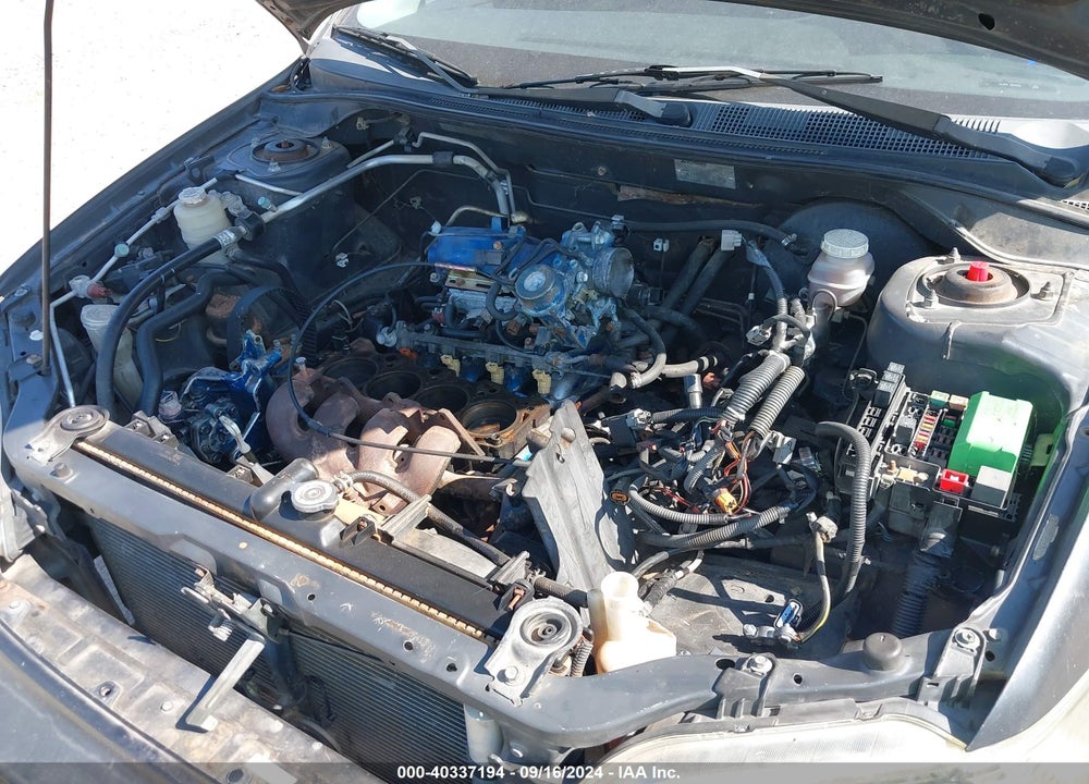 2002 MITSUBISHI LANCER OZ RALLY VIN: JA3AJ86E02U041354