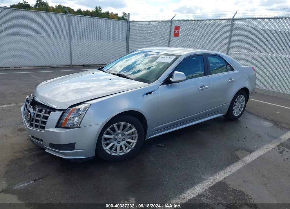 2012 CADILLAC CTS LUXURY VIN: 1G6DE5E54C0145814