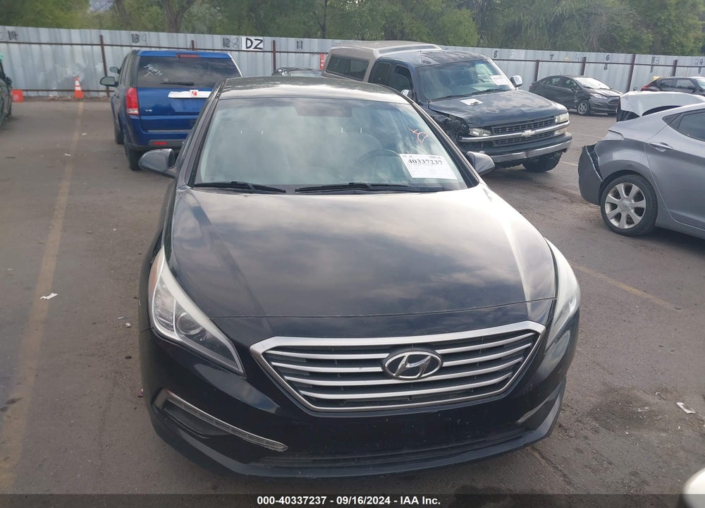 2015 HYUNDAI SONATA SE VIN: 5NPE24AF5FH001859