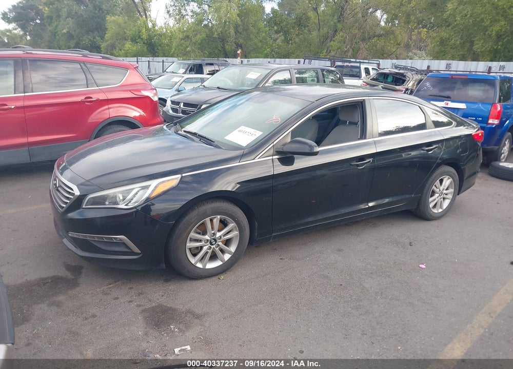 2015 HYUNDAI SONATA SE VIN: 5NPE24AF5FH001859