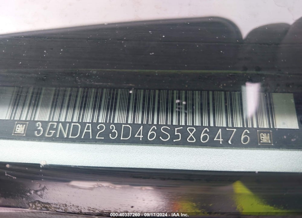 2006 CHEVROLET HHR LT VIN: 3GNDA23D46S586476