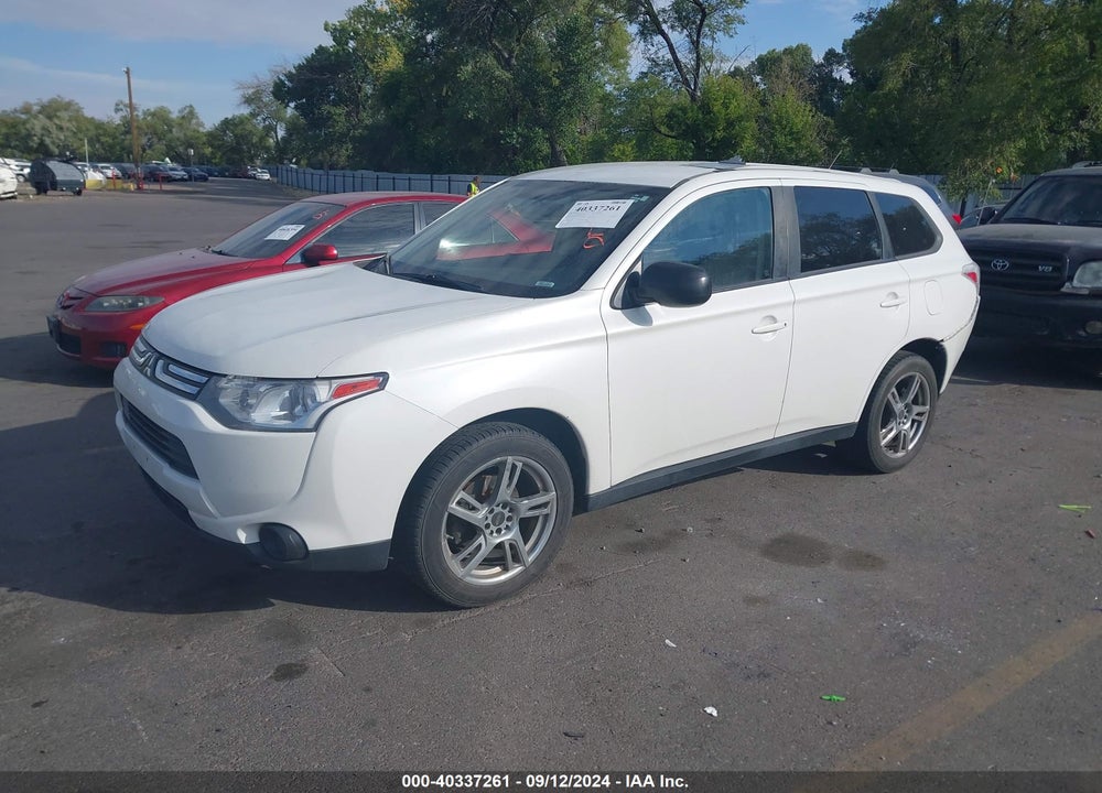 2014 MITSUBISHI OUTLANDER ES VIN: JA4AD2A36EZ004970
