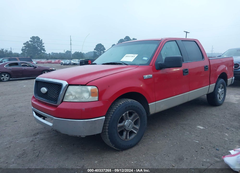 2007 FORD F-150 XLT VIN: 1FTRW12W97KA96092