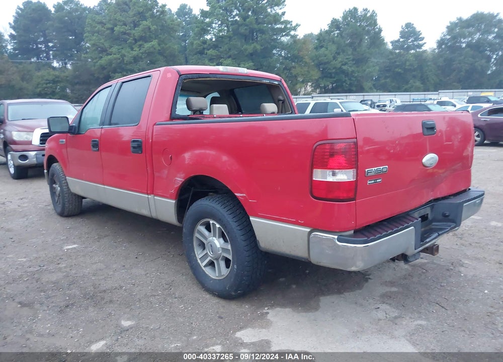 2007 FORD F-150 XLT VIN: 1FTRW12W97KA96092