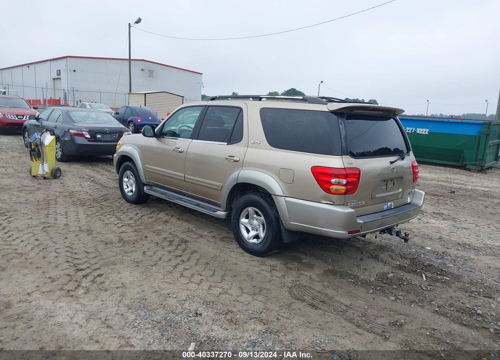 2002 TOYOTA SEQUOIA SR5 VIN: 5TDZT34A02S130377
