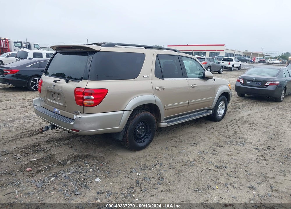 2002 TOYOTA SEQUOIA SR5 VIN: 5TDZT34A02S130377