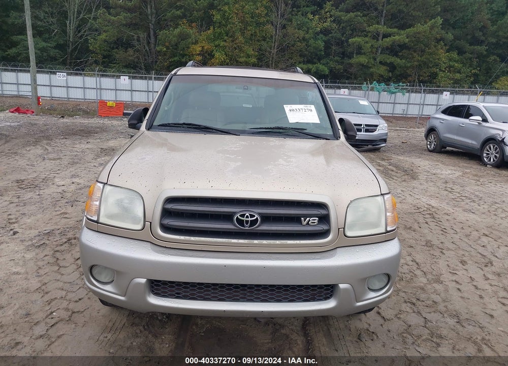 2002 TOYOTA SEQUOIA SR5 VIN: 5TDZT34A02S130377
