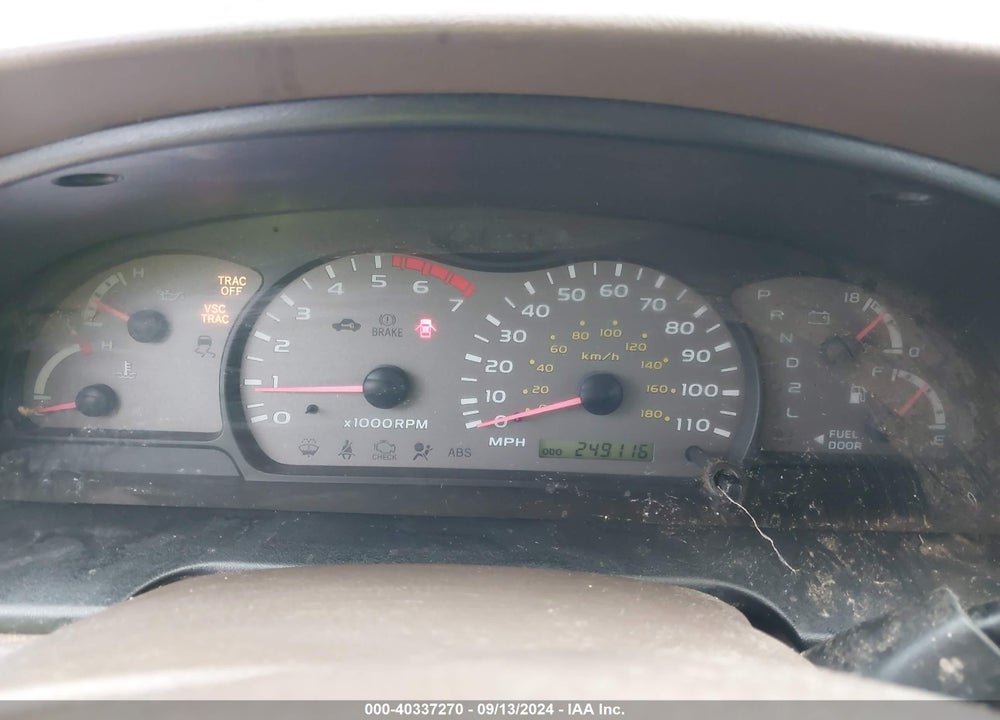 2002 TOYOTA SEQUOIA SR5 VIN: 5TDZT34A02S130377