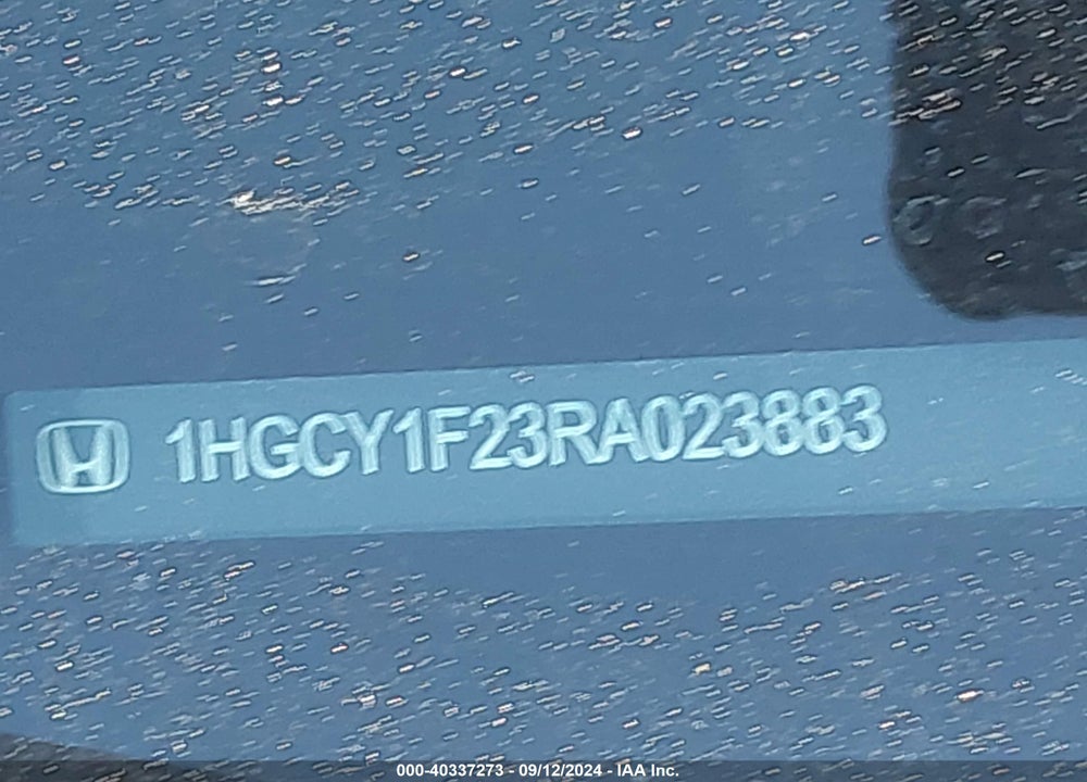 2024 HONDA ACCORD LX VIN: 1HGCY1F23RA023883