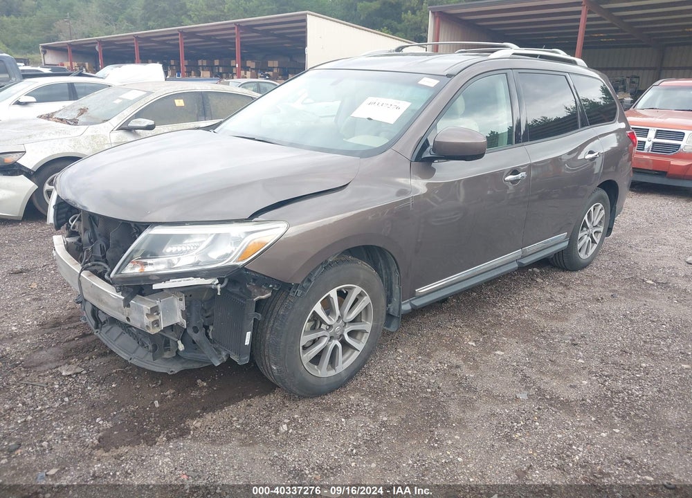 2016 NISSAN PATHFINDER SL VIN: 5N1AR2MNXGC600539