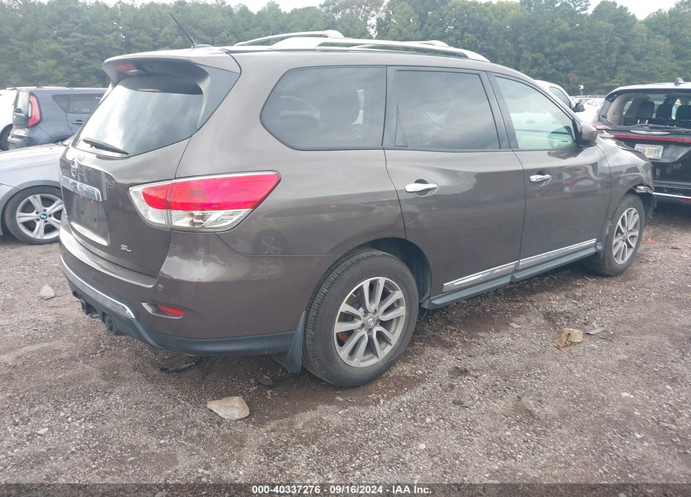 2016 NISSAN PATHFINDER SL VIN: 5N1AR2MNXGC600539