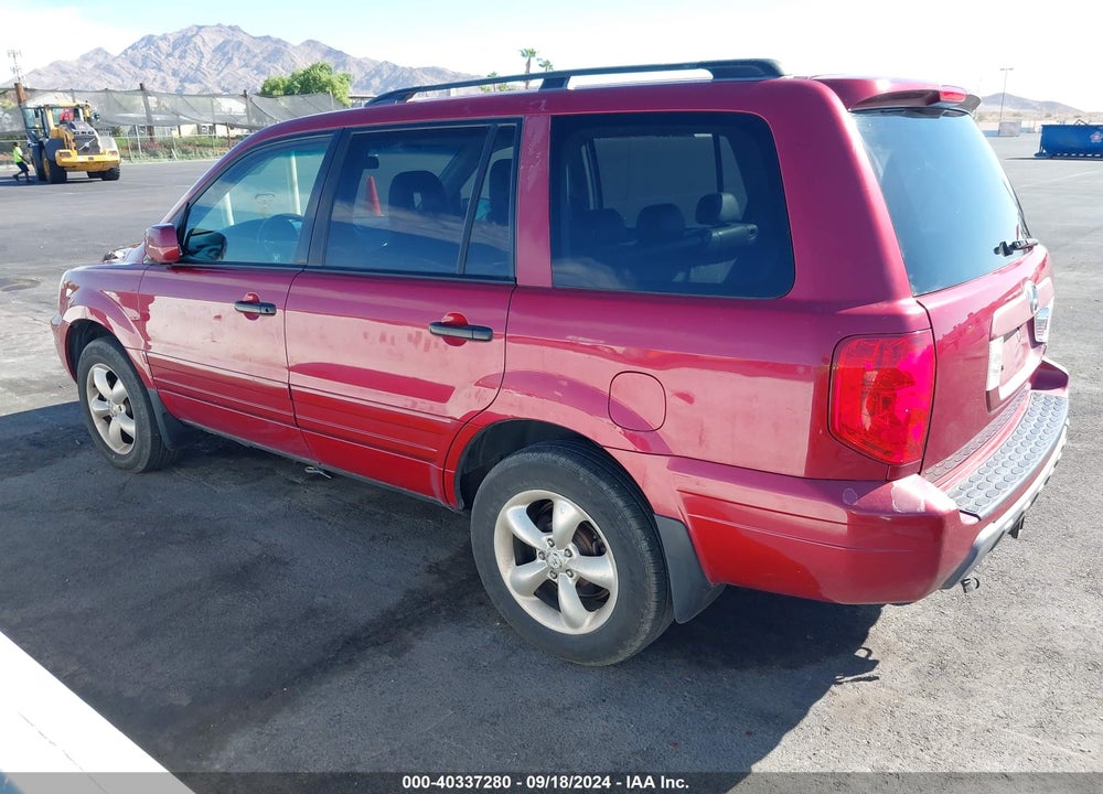 2003 HONDA PILOT EX-L VIN: 2HKYF186X3H520147