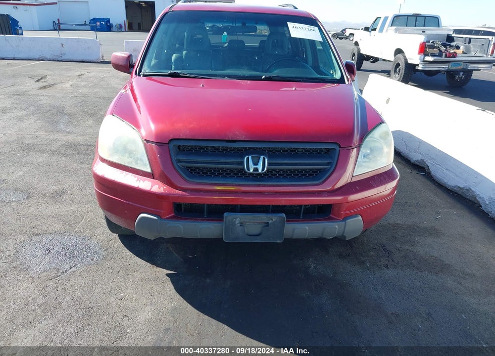 2003 HONDA PILOT EX-L VIN: 2HKYF186X3H520147