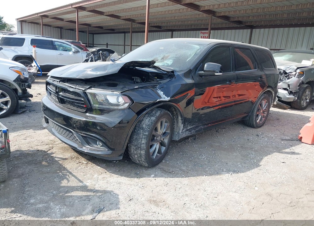 2017 DODGE DURANGO GT RWD VIN: 1C4RDHDG0HC796440