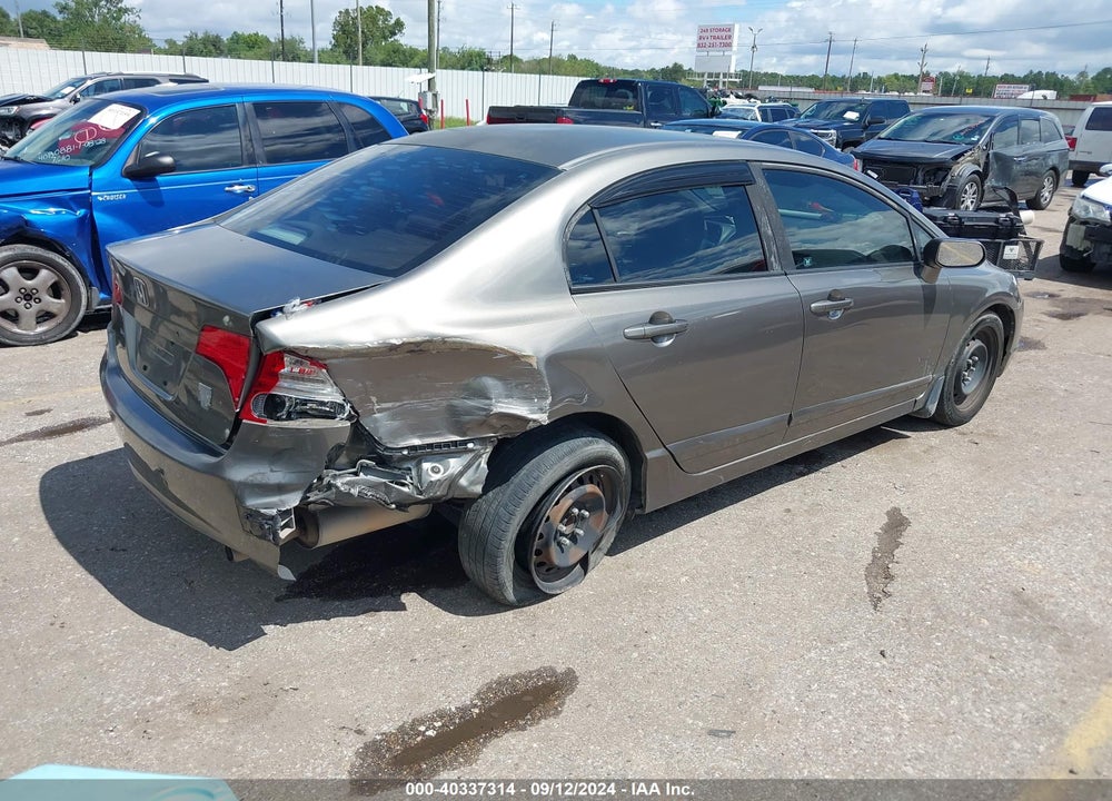 2008 HONDA CIVIC LX VIN: 2HGFA16508H345571