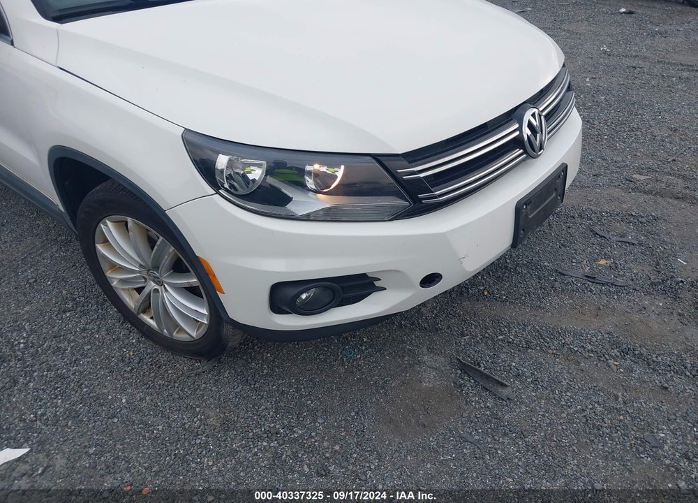 2013 VOLKSWAGEN TIGUAN SE VIN: WVGAV3AX7DW561362
