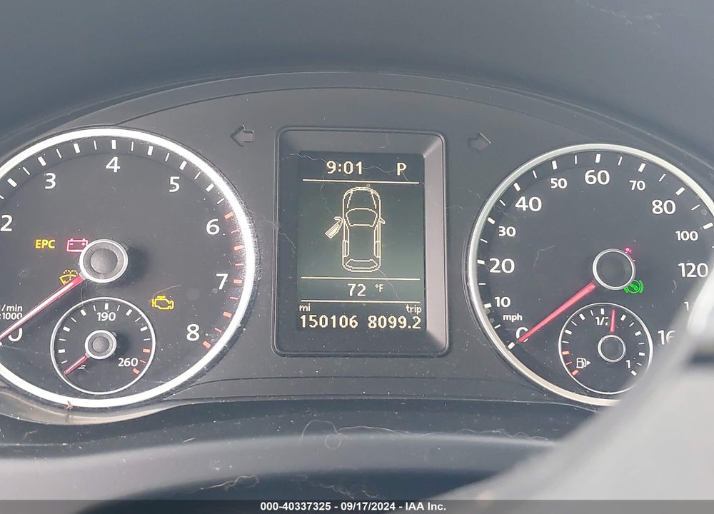 2013 VOLKSWAGEN TIGUAN SE VIN: WVGAV3AX7DW561362