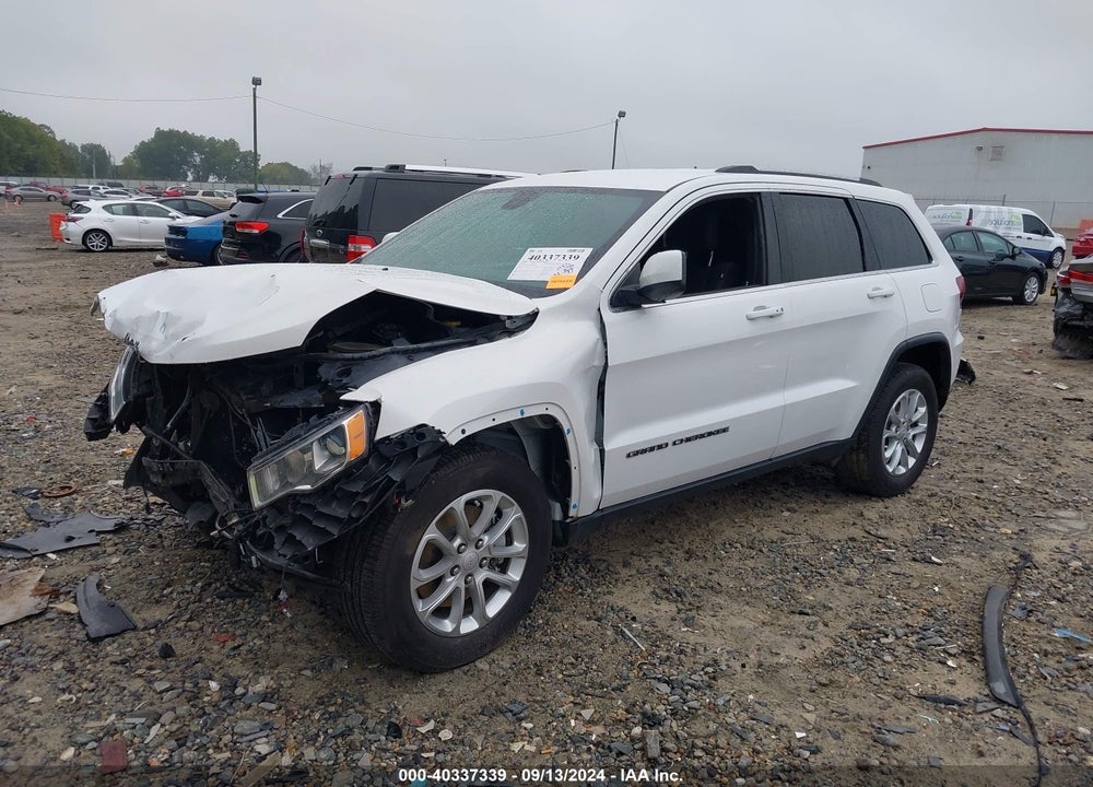 2021 JEEP GRAND CHEROKEE LAREDO E 4X2 VIN: 1C4RJEAG5MC624863