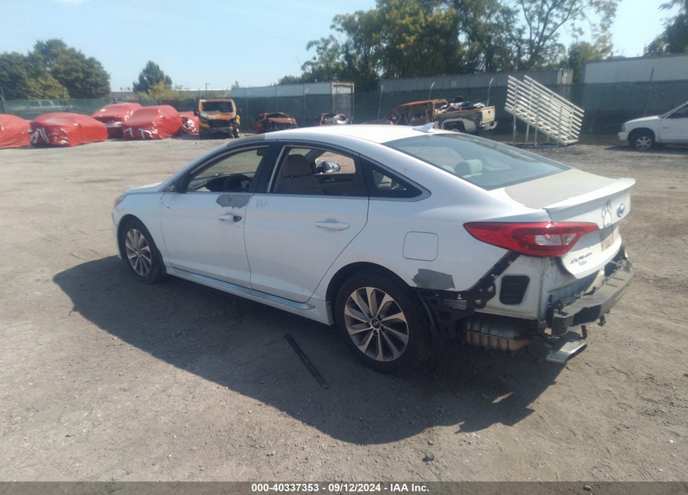 2017 HYUNDAI SONATA SPORT VIN: 5NPE34AF8HH453420