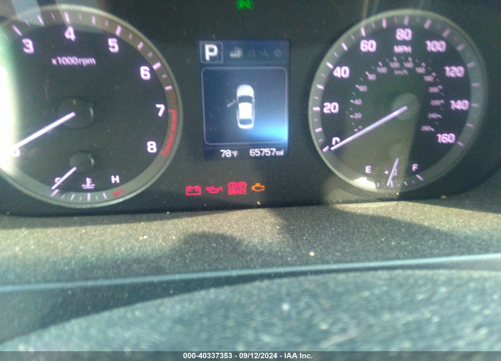 2017 HYUNDAI SONATA SPORT VIN: 5NPE34AF8HH453420