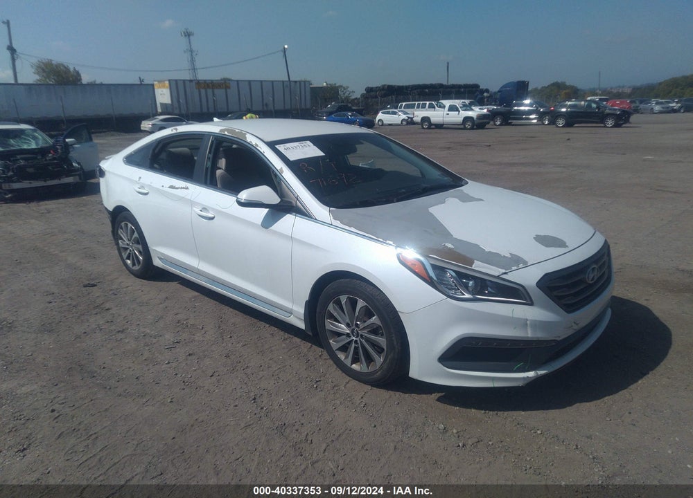 2017 HYUNDAI SONATA SPORT VIN: 5NPE34AF8HH453420