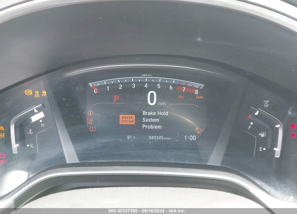 2019 HONDA CR-V EX-L VIN: 7FARW1H87KE031020