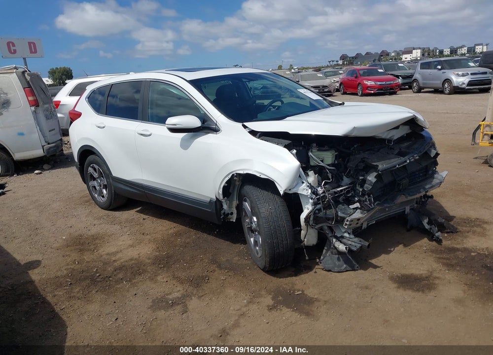 2019 HONDA CR-V EX-L VIN: 7FARW1H87KE031020
