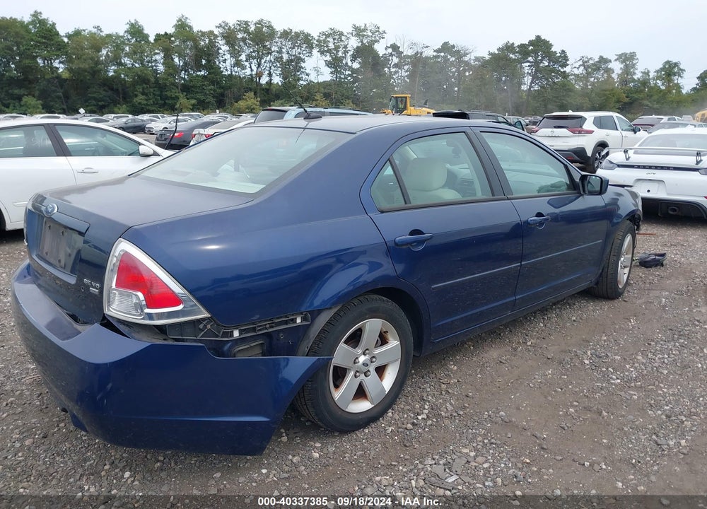 2007 FORD FUSION SE VIN: 3FAHP01127R254136