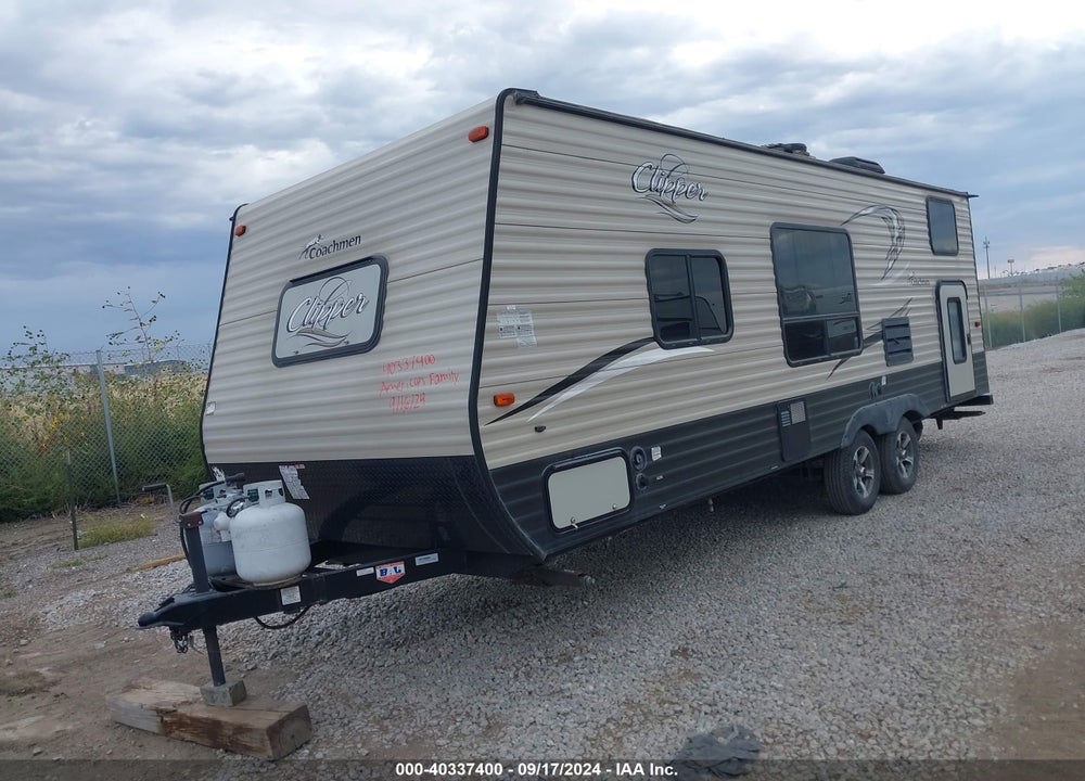 2018 CLIPPER ULTRA LIGHT TRAVEL TRAILERS VIN: 5ZT2CWKB8JJ115523