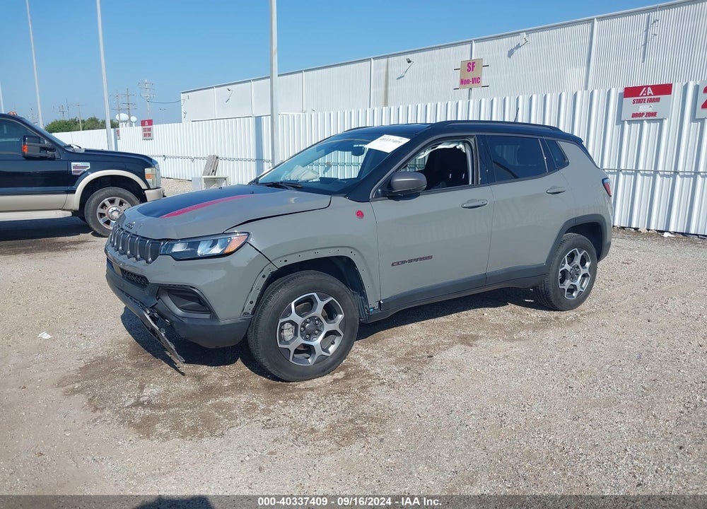 2022 JEEP COMPASS TRAILHAWK 4X4 VIN: 3C4NJDDB2NT171154