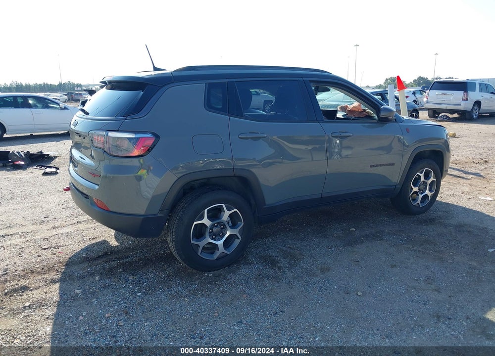 2022 JEEP COMPASS TRAILHAWK 4X4 VIN: 3C4NJDDB2NT171154