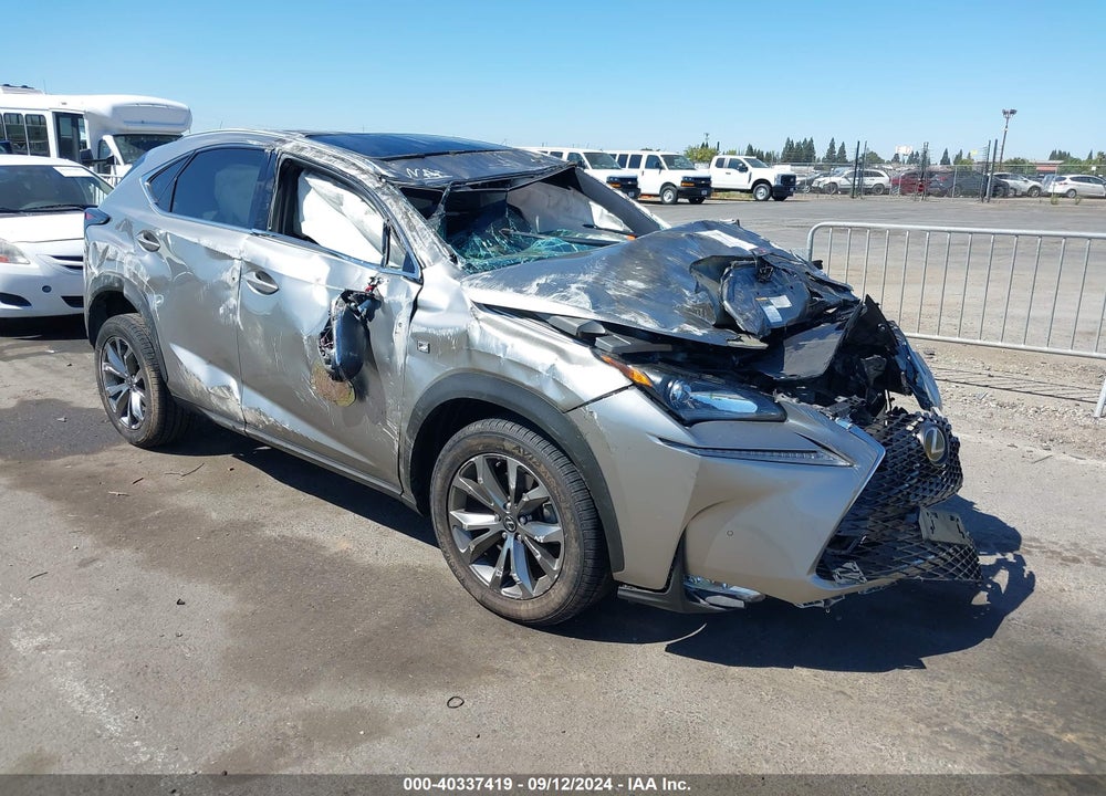 2015 LEXUS NX 200T F SPORT VIN: JTJYARBZ3F2009849