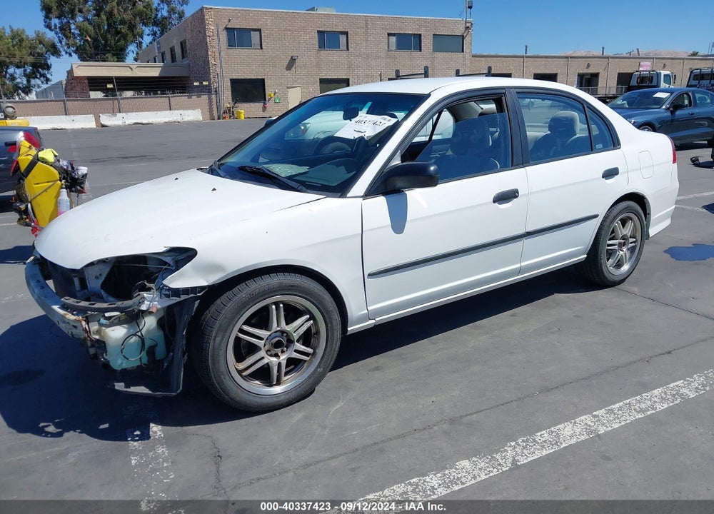 2004 HONDA CIVIC VP VIN: 2HGES16344H632428